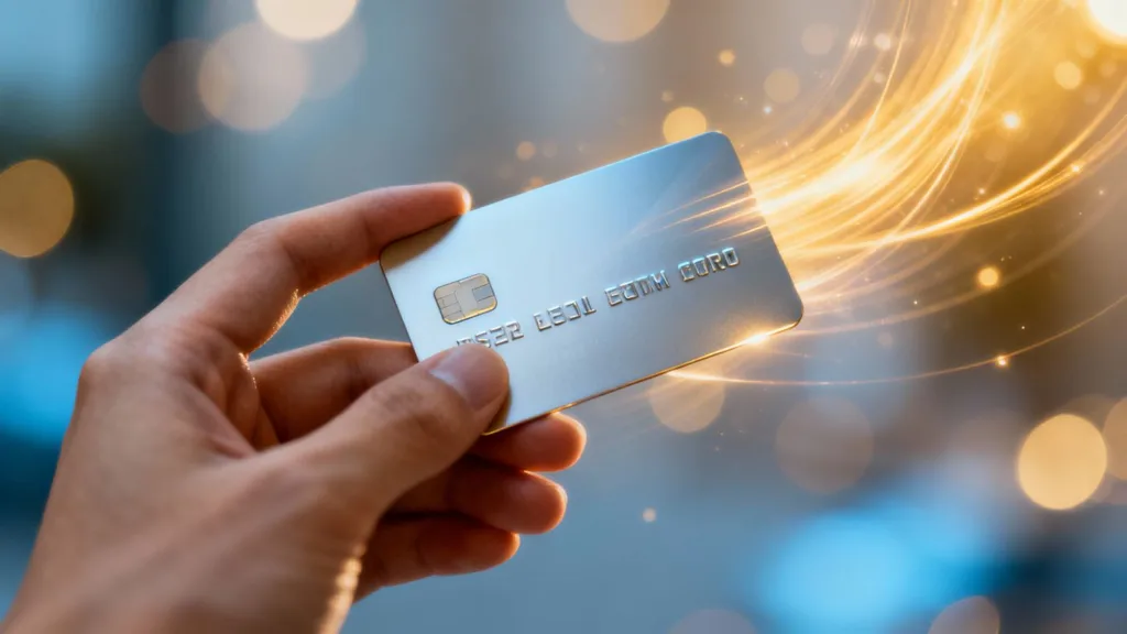 Tarjeta de crédito sin anualidad con beneficios.